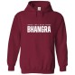 Just Keep Bhangra Sikh Punjabi Dance Print Unisex Kids & Adult Pullover Hoodie									